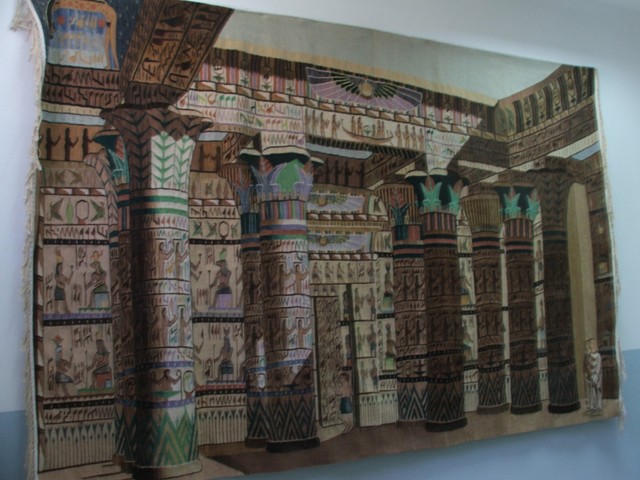 Egyptian woven carpet